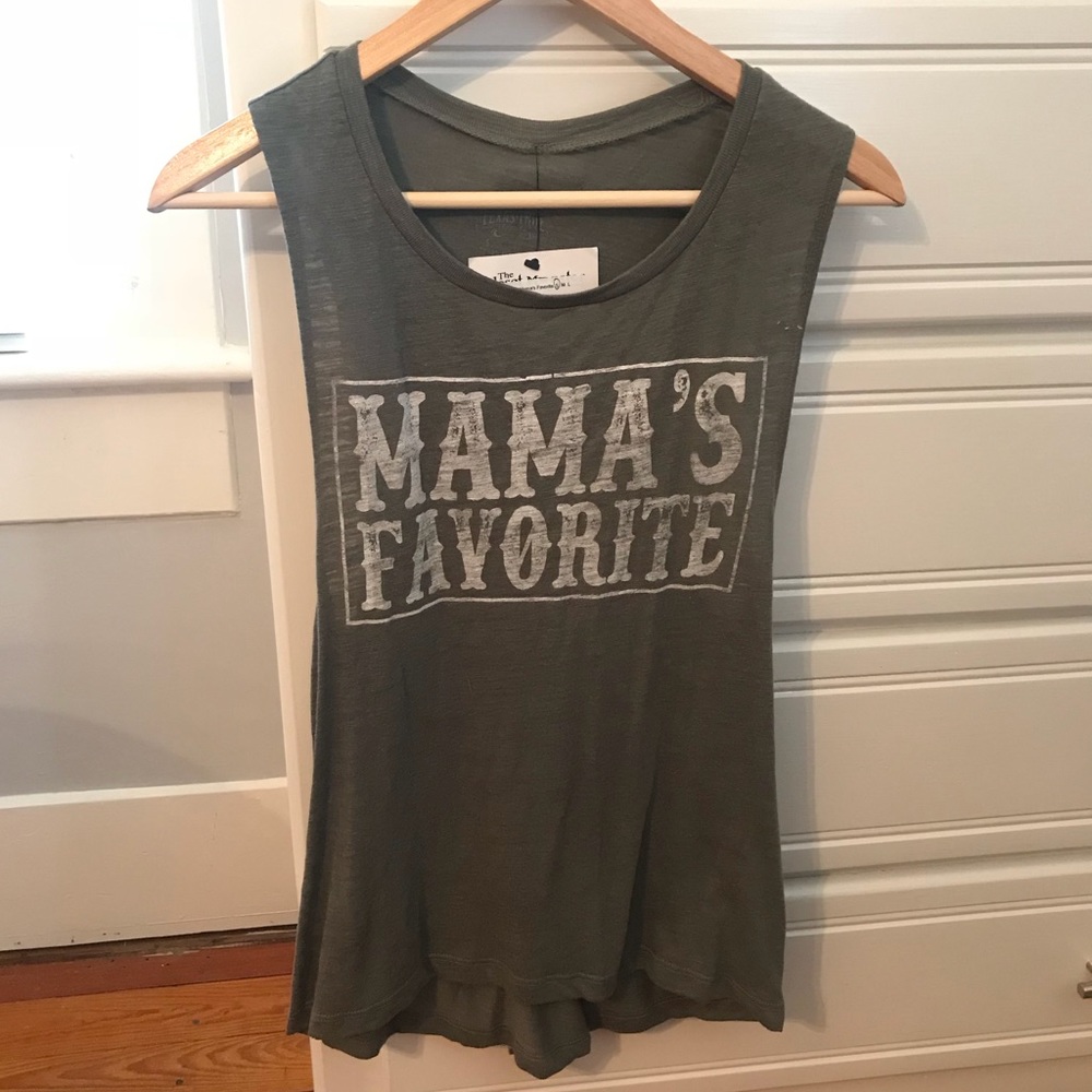 NWT “Mama’s Favorite” Boutique Tank Top